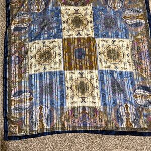AS Elegant Paisley Silk Scarf
